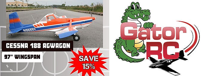 Gator - Cessna 188 Agwagon On Sale...