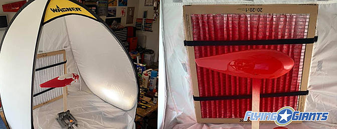 Article Portable Spray Booth Tent! - FlyingGiants