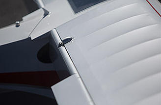 The flaps and ailerons feature scale-type composite hinges and are secured using a removable metal pin—all factory-installed to help deliver scale fidelity and functionality without extra work.