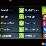 The Base tab contains all of your model and servo setup functionality.