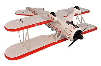 The Phoenix Model Waco 50-61cc comes with aluminum landing gear.