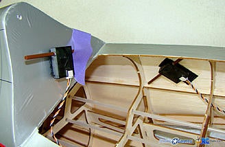 <b>Remote receivers - second remote taped in place for illustration.</b>