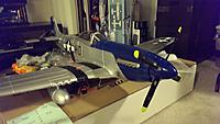 Name: original purchase of FMS P 51D.jpg
Views: 394
Size: 77.3 KB
Description: after assembly: Took the  exhaust manifolds and painted them before installing them.