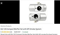 Name: 20200805_033959.jpg
Views: 76
Size: 119.3 KB
Description: Slimline compact mufflers with SPI smoke system.